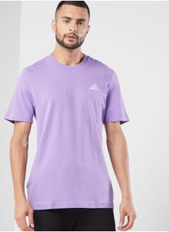 Buy Essential Single Jersey Small Logo T-Shirt in UAE