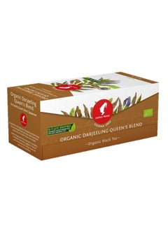 Buy Julius Meinl Organic Darjeeling Queen Blend Black Tea 25ct - Plastic Free Packaging Biodegradable Filter in UAE