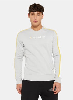 Buy Logo Print Sweatshirt in Saudi Arabia