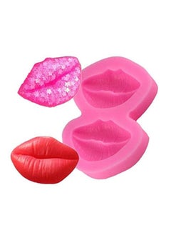 Buy Lips Silicone Mold,3D Cake Topper Decoration for Creative DIY Baking Bakeware Tray Romantic or Birthday Party, Chocolate Candy Jelly Fondant Gum, Candle Soap Clay Artwork in UAE