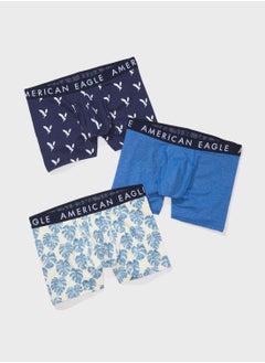 Buy 3 Pack Logo Band Trunks in Saudi Arabia