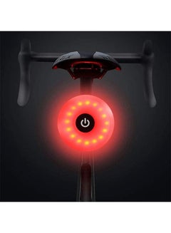 Buy Bike Tail Light LED Rear Bike Light USB Rechargeable, Red High Intensity Bicycle Taillight Waterproof, Helmet Backpack LED Lamp Safety Warning Strobe Light in Saudi Arabia