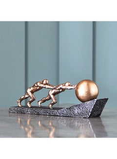 Buy Holly Moving Ball Teamwork Polyresin Decorative Accent 25.8 x 9.1 x 6 cm in UAE