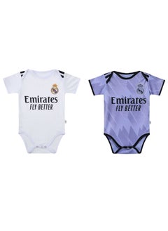 Buy 2-PACK Football-themed Baby  Onesies in Saudi Arabia