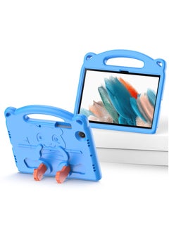 Buy Kids Case for Samsung Galaxy TAB A8 Cover with Handle Stand with Pencil Holder iPad Mini Tablet Case Blue in Saudi Arabia