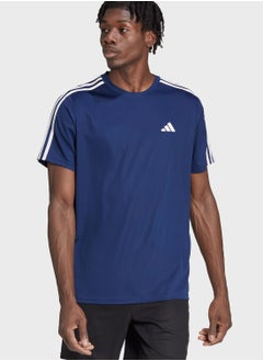 اشتري Train Essentials 3-Stripes Training T-Shirt في الامارات