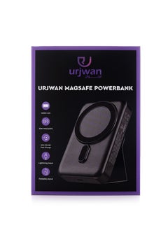 Buy PowerBank Magsafe Urjwan - Black in Saudi Arabia