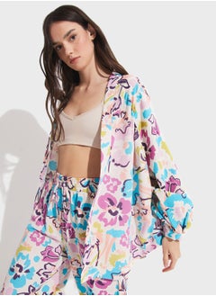 Buy Floral Printed Kimono in UAE