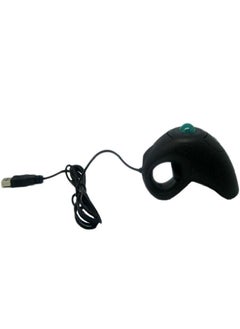 Buy 2.4GHz Wired USB Handheld Mouse Finger Using Optical Track Ball in Saudi Arabia