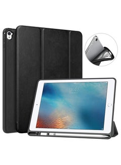Buy iPad Protection Cover with Pencil Holder Black in Saudi Arabia