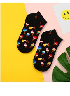 اشتري Unisex Absorb Sweat and Deodorize Socks 3 Pairs High Quality Socks One Size Fits All في السعودية