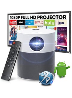 Buy Mini Projector Full HD 1080P P40 LED Projetor 4K Video Bluetooth Beamer 5000 Lumen Android Projectors Smart Home Theater in Saudi Arabia