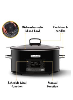 Buy TimeSelect 5.6L Digital Programmable Slow Cooker CSC093 in UAE