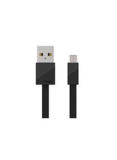 Buy Cable supports safe fast charging, color - black, micro in Egypt