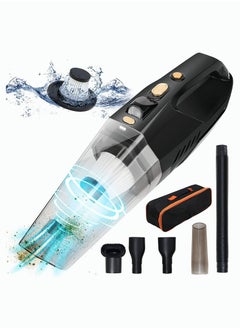 اشتري Cordless Car Vacuum Cleaner ,8000Pa Strong Cyclone Suction Household Handheld, Wireless Mini Vacuum Cleaners, Rechargeable Hoover for Home, Cars, and Pet في الامارات