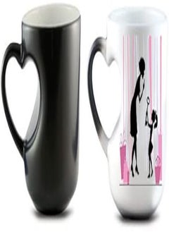 Buy Mother`s Day Magic Mug - Heart Handle Magic Mug -va10 in Egypt