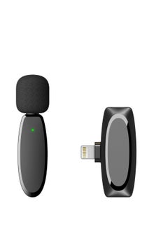 Buy GULFLINK Mini Smart Wireless Lavalier Microphone Lighting in UAE