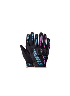 Buy Scoyco MC101 Motorcycle Riding Biker Gloves - Blue (Large) in UAE