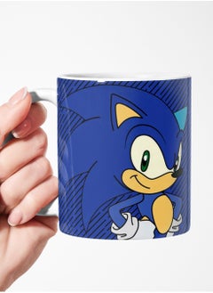 Buy Sonic the Hedgehog Blue Official Ceramic Mug for Hot Coffee and Tea 11Oz in Saudi Arabia