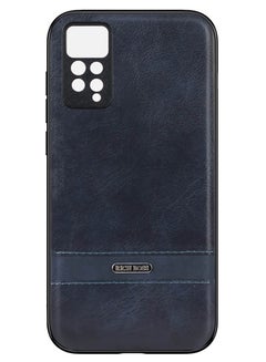 Buy Rich Boss Leather Back Cover For Xiaomi Redmi Note 12 Pro 5G/Note 11 Pro 4G (Blue) in Egypt