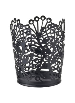 Buy Tealight Holder, Black, 11 Cm in Saudi Arabia