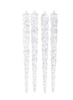 اشتري Kaemingk Icicle Plastic Glow In The Dark Clear, 1 Piece في الامارات