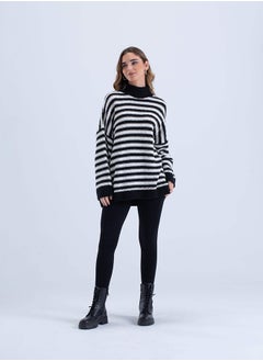 Buy striped-knitted-pullover in Egypt