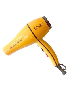 Buy Professional Hair Dryer 1845W , High Power Home Hair Styling Tool , Yellow in Egypt
