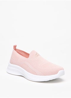 Buy Mesh Textured Slip-On Sports Shoes in UAE