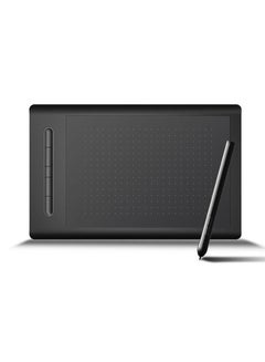 Buy WP9625B Portable Graphics Tablet Drawing Tablet With Pen Black in Saudi Arabia