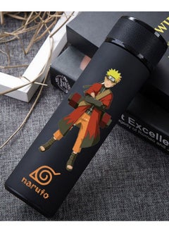 Buy Uzumaki Naruto Stainless Steel Thermos Cup 500ML Black in Saudi Arabia