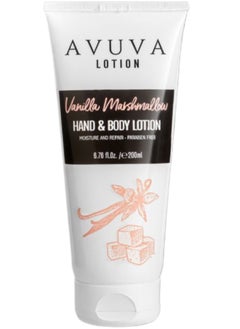 Buy Hand & Body Lotion With Vanilla & Marshmallow 200ml in Egypt