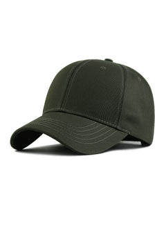 Buy Oversize High Crown Adjustable Plain Mesh Back Trucker Baseball Cap in Saudi Arabia