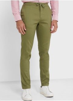 اشتري Thomas Scott Men Comfort Slim Fit Cotton Lycra Chinos في الامارات