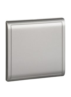 اشتري Schneider Electric 1Gang Blank Plate,Aluminium Silver - E8230X_AS_G1 في الامارات