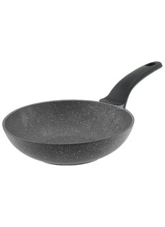 Buy Granite Wok Pan Non-Stick Coating Frying Pan Cookware Stir Fries, Made in Turkey 28cm. in UAE