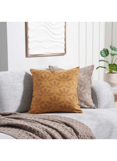 اشتري Adiva Cushion Cover 50X50cm - Brown في الامارات