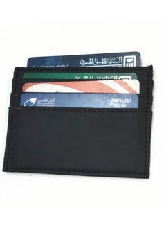 اشتري small leather light easy portable cards holder wallet في مصر