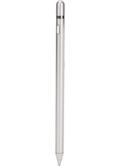 اشتري Silver Stylus Pen with Palm Rejection for iPad" في الامارات