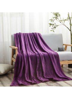 Buy 1-Piece Ultra Soft Flannel Fleece Blanket/Throw in Saudi Arabia