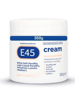 Buy Moisturizing Cream For Dry Skin Conditions Dermatological, Eczema , sunburn, Itchy Skin Treatment Cream 350 g in UAE