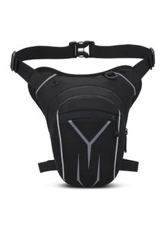 اشتري Motorcycle Drop Leg Bag Military Waist Bag Pack for Hiking Climbing Cycling في الامارات