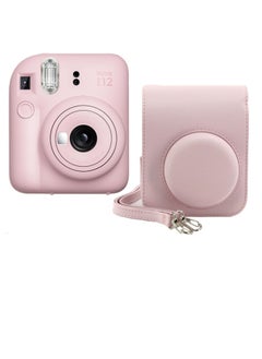 Buy For Fujifilm Instax Mini 12 Instant Film Camera Fujifilm Instax Mini Twin Pack Instant Film 20 Prints, Protective Case(Pink) in Saudi Arabia