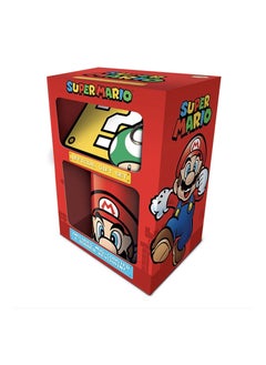 Buy Pyramid - SUPER MARIO (MARIO) MUG COASTER KEYCHAIN GIFT SET in UAE