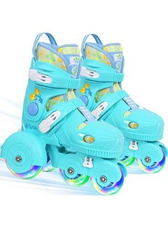 Buy Roller Skates for Kids Boys Blue in Saudi Arabia