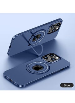 اشتري Luxury Magnetic Case For iPhone 12 Pro With Mobile Phone Holder Hide Stand Hard iPhone 13/14 Pro Cover في السعودية