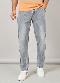 اشتري Light Wash Slim Fit Jeans في السعودية