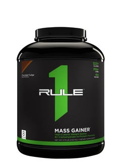 Buy Rule 1 Mass Gainer, Increase muscle mass and size, Support muscle growth and repair, Chocolate Fudge Flavor, 5.78 Lbs in UAE