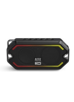 Buy Altec Lansing HydraMini Wireless Bluetooth Speaker, IP67 Waterproof USB C Rechargeable Battery with 6 Hours Playtime, Compact, Shockproof, Snowproof, Everything Proof, Black in UAE