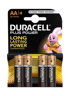 Buy AA4 Duracell Plus Power Battery in Saudi Arabia
